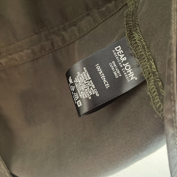 DEAR JOHN DENIM | Jacket | Sz S. Dear John Utility Olive Hunter Green Jacket - Picture 16 of 16